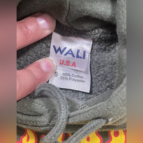 Backwoods Hoodie Sweatshirt Green Men’s Size S Phillies Blunt White Owl Vintage - Picture 2 of 4